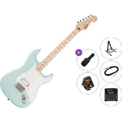 Squier Sonic Stratocaster HT H MN Premium SET Sonic Blue Електрическа китара