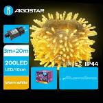 Aigostar - LED външен коледен гирлянд 200xLED/8 режима 23m IP44 топла бяла (AI0447)