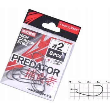 LUCKY JOHN PREDATOR Offset 345 veľ.2 8 ks