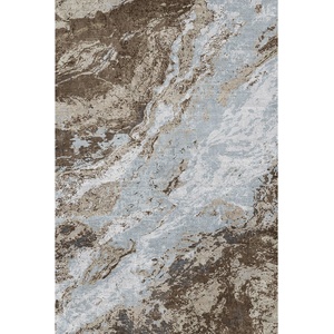  ПОСТЕЛКА ЗА БАНЯ ЕВЕРЕСТ 50x80см СИН/КАФЯВ (2361521-050х080)