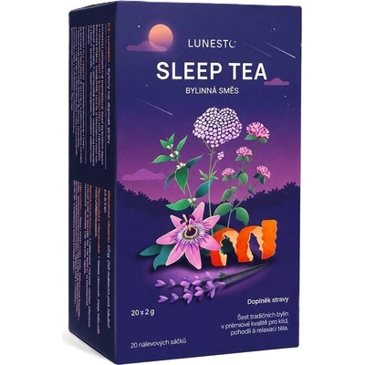 Lunesto Sleep Tea bylinný čaj 20 sáčků