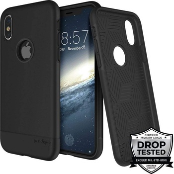 Prodigee Fit Pro Case - хибриден слайдер кейс за iPhone XS, iPhone X (черен)