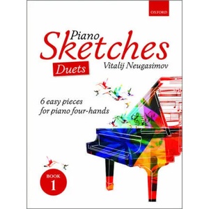 Piano Sketches Duets Book 1 | Vitalij Neugasimov (ISBN: 9780193517653)