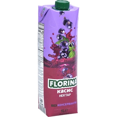 FLORINA Нектар касис 25% 3x1л 3бр
