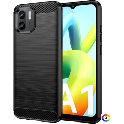 Xiaomi Redmi A1 Удароустойчив Carbon Fiber Калъф и Протектор
