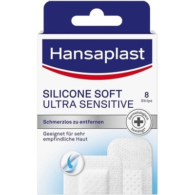 Hansaplast Silicone Soft náplast 8 ks