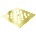 Mexen Stone+ капак за душ за поддушови плочи, златен - 44910050 (44910050)