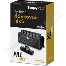 SimplyMed Dávkovač léků týdenní YHL044 Pill Wallet