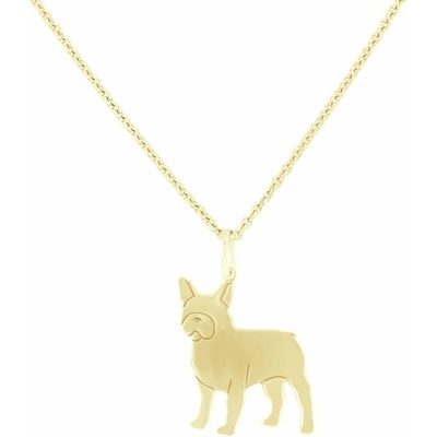 Eppi Prívesok v tvare psa s gravírom French Bulldog P43766