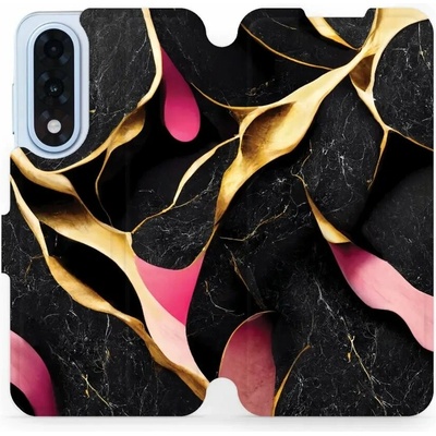 Mobiwear OnePlus Nord 5 VP35S Černý a zlatavý mramor