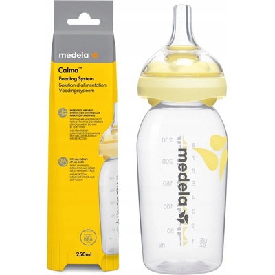 Medela set Calma lahvička pro kojené děti + calma system 250 ml – Zboží Dáma