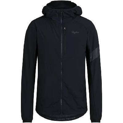 Pánska cyklistická bunda Rapha Men'S Trail Lightweight Jacket - Black/Grey L