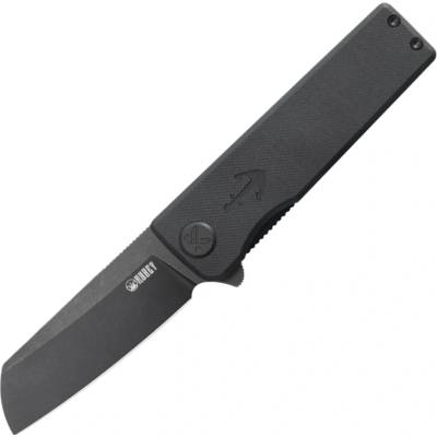 KUBEY Sailor Blackwashed 14C28N Blade Black G10 Linerlock KU317I