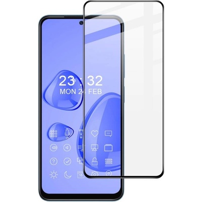Удароустойчив стъклен протектор покриващ целия екран марка IMAK Pro за Realme 9 Pro - с черна рамка