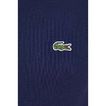 Lacoste Памучна тениска с яка Lacoste в тъмносиньо с изчистен дизайн (PH4012)