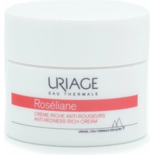 Uriage Roséliane vyživujúci denný krém pre citlivú pleť so sklonom k začervenaniu (Anti - Redness Rich Cream) 50 ml