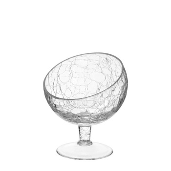 Image 1 of Horecano - Стъклена купа скосена на столче ф14, 5см CRACKED (KA. MGN. 503) (0112379)