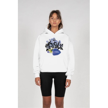 Mister Tee Ladies Kiss x Heavy Oversized Hoody white XXLUB-MJG11699-00220 - Камуфлаж, размер L