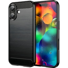 Techsuit Carbon Shield TPU puzdro pre Apple iPhone 17 - Čierna