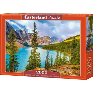 Castorland Пъзел Castorland от 2000 части - Езерото Морейн, Национален парк Банф, Канада (C-201037)