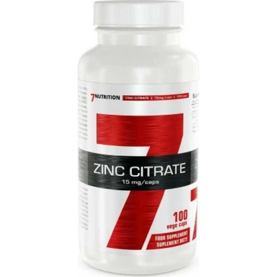7Nutrition Zinc Citrate 15mg 100 kapsúl