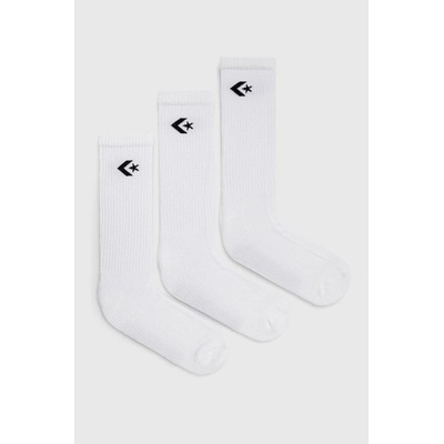 Converse Чорапи Converse 3 чифта в бяло (E726W.3000)