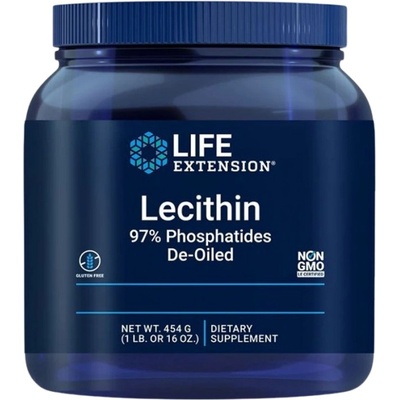 Life Extension Lecithin 97 Phosphatides De-Oiled [454 грама]