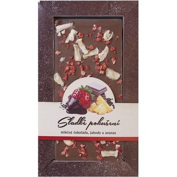 Bohemia Gifts Ručně vyráběná sypaná čokoláda 80 g – nejlepšímu tátovi
