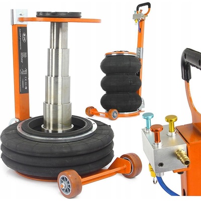 MAR-POL Крик пневматичен балон 6 т с 3 възглавници, 150-430 мм, mar-pol m80135/2 (m80135/2)