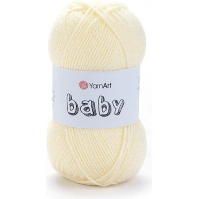 Yarn Art příze Baby 7003 pastelově žlutá