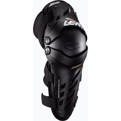 Leatt Детски протектори за колене и пищяли за колоездене Leatt Dual Axis black
