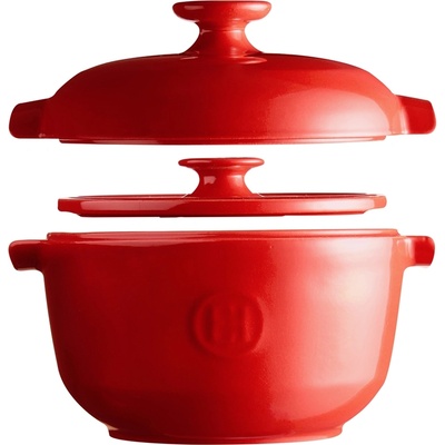 Emile Henry Тенджера за ориз "rice pot" - цвят червен (eh 4577-34)