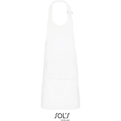 SOĽS Gala Kids Dětská zástěra SL00599 Bílá TUN