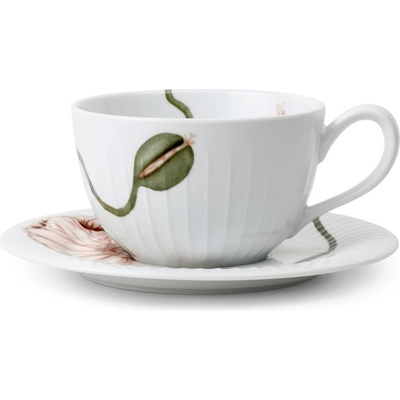 Kähler Бяла порцеланова чаша 380 ml Hammershøi Poppy - Kähler Design (692296)