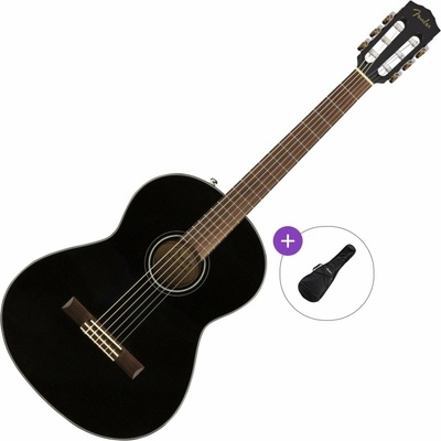 Fender CN-60S Nylon WN Basic SET 4/4 Black