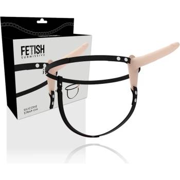 Image 1 of Пенис колан със силиконово дилдо, 15см - Silicone Strap-on Flesh (D-221272)