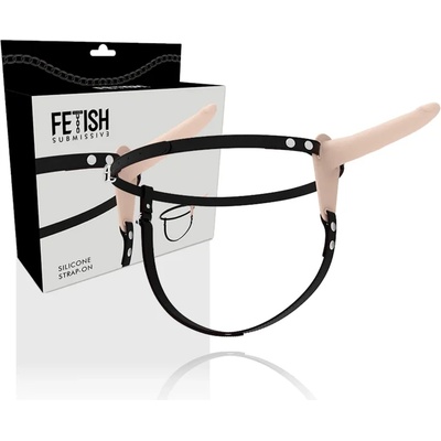 Пенис колан със силиконово дилдо, 15см - Silicone Strap-on Flesh (D-221272)