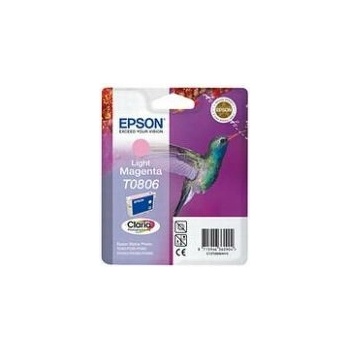 Epson Консуматив EPSON T0806 ink cartridge light magenta standard capacity 7.4ml 685 pages 1-pack blister without ala (C13T08064011)