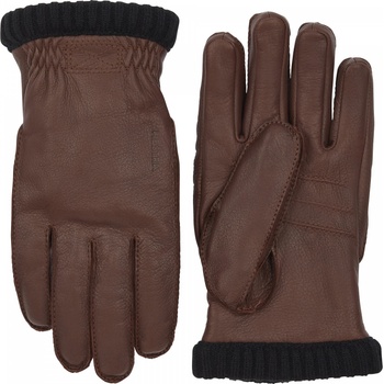 Hestra Ръкавици Hestra Deerskin Primaloft Rib Gloves - Chocolate - размер 7 (EU) (202-1472-0411)