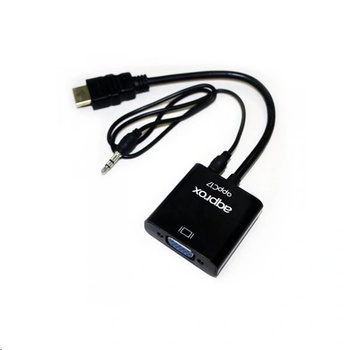 Approx appc17 hdmi към vga + АУДИО адаптер (appc17)