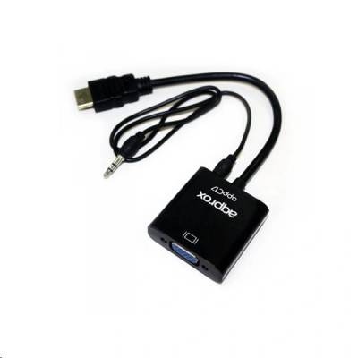 Approx appc17 hdmi към vga + АУДИО адаптер (appc17)