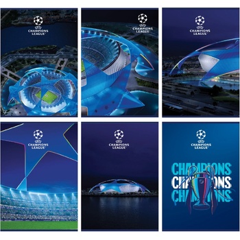 STREET Тетрадка, А5, бели листа, 54л, uefa (25533-А-67279b)