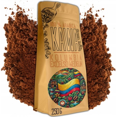 Green Touch Mletá káva KOLUMBIE EXCELSO MEDELIN 100% arabica 250 g