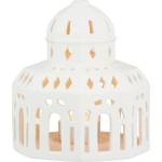 Kähler Свещник за чаена свещ URBANIA TIVOLI GLASSALEN, къщичка, бял, Kähler (KHL691074)
