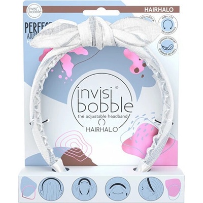 Invisibobble HAIRHALO Nordic Breeze Midsommar Love Nastavitelná čelenka do vlasů