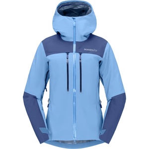 Norrøna Дамско водоустойчиво яке Norrøna Women's Trollveggen GORE-TEX Pro Light Jacket Waterproof jacket - Allure / Vintage Indigo - размер XS (102-5034-0311)