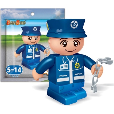 BanBao Мини фигурка BanBao - Полицай (B7223)