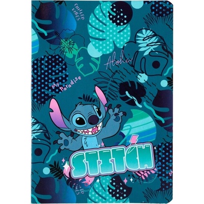 COOL PACK Stitch Aloha zošit A5 s 2 pomocnými linkami