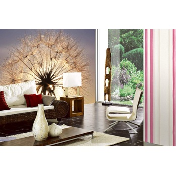 DIMEX ART s. r. o Самозалепваща се флизелинова фототапета глухарче при залез слънце 375 x 250 см