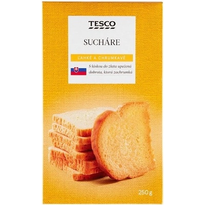 Tesco Sucháre 250 g